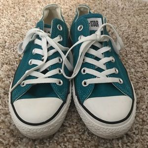 Teal Converse All Star